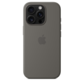 Sie sehen das Produktbild 04 von iPhone 16 Pro Silikon Case mit MagSafe – Steingrau iPhone 16 Pro Silikon Case mit MagSafe – Steingrau