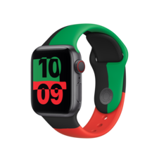 Sie sehen das Produktbild 02 von 40 mm Black Unity Sportarmband - M/L 40 mm Black Unity Sportarmband - M/L
