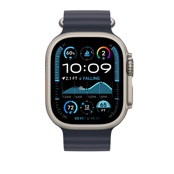 Sie sehen das Produktbild 03 von 49 mm Ocean Armband Marine – Titan Natur 49 mm Ocean Armband Marine – Titan Natur