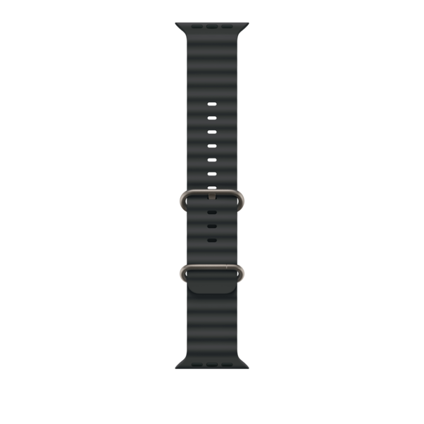 Sie sehen das Produktbild 01 von 49 mm Ocean Armband Schwarz – Titan Natur 49 mm Ocean Armband Schwarz – Titan Natur