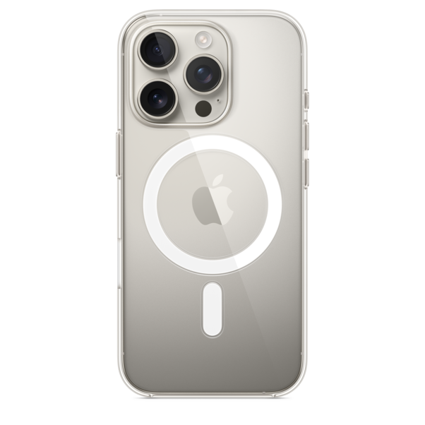Sie sehen das Produktbild 02 von iPhone 16 Pro Clear Case mit MagSafe iPhone 16 Pro Clear Case mit MagSafe