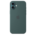iPhone 16 Plus Silikon Case mit MagSafe – Seegrün