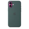 iPhone 16 Plus Silikon Case mit MagSafe – Seegrün