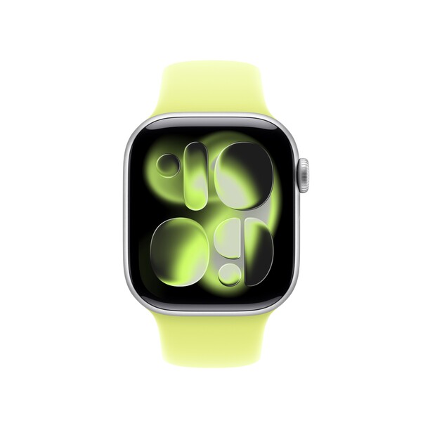 Sie sehen das Produktbild 03 von 42 mm Sportarmband Neongelb - S/M 42 mm Sportarmband Neongelb - S/M