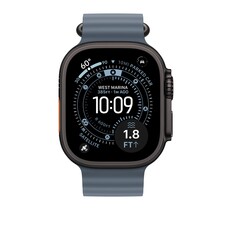 Sie sehen das Produktbild 03 von 49 mm Ocean Armband Maritimblau - Titan Schwarz 49 mm Ocean Armband Maritimblau - Titan Schwarz