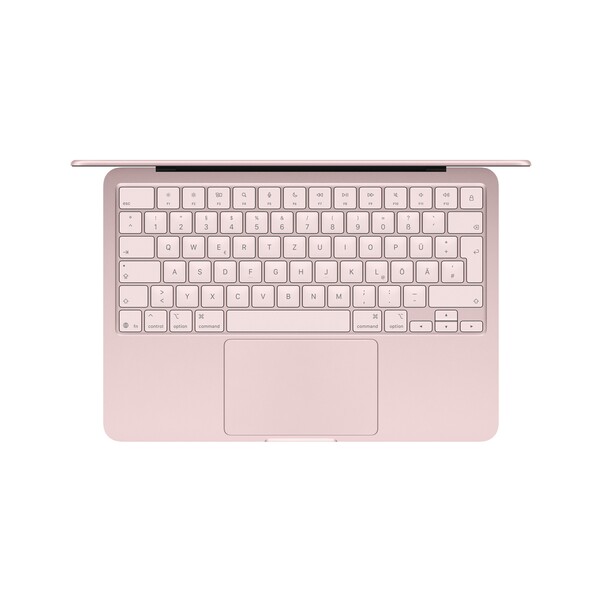 13" MacBook Neo: Apple A18 Pro Chip mit 6‑core CPU und 5‑core GPU, Magic Keyboard, 256 GB SSD - Rosa