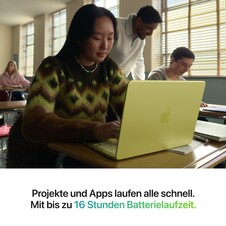 13" MacBook Neo: Apple A18 Pro Chip mit 6‑core CPU und 5‑core GPU, Magic Keyboard, 256 GB SSD - Rosa