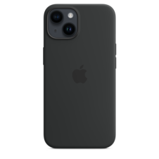 iPhone 14 Silikon Case mit MagSafe - Mitternacht