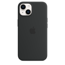 iPhone 14 Silikon Case mit MagSafe - Mitternacht