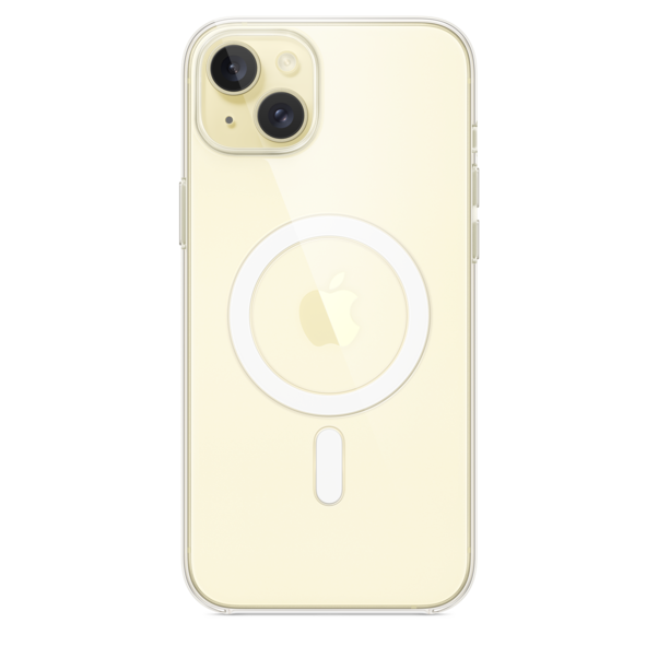 iPhone 15 Plus Clear Case mit MagSafe