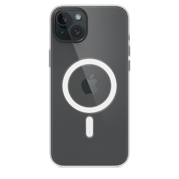 iPhone 15 Plus Clear Case mit MagSafe