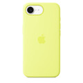Sie sehen das Produktbild 01 von iPhone 16e Silikon Case – Neongelb iPhone 16e Silikon Case – Neongelb