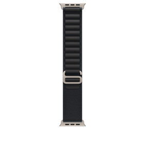 49 mm Alpine Loop Schwarz - Medium - Titan Natur