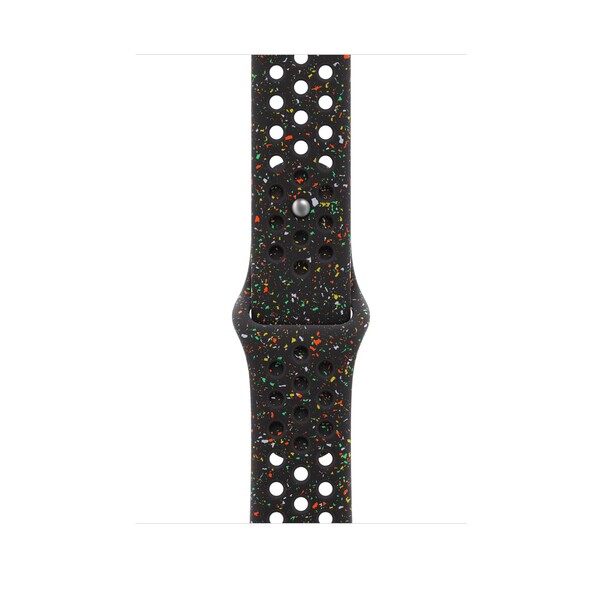 Sie sehen das Produktbild 01 von 46 mm Nike Sportarmband Midnight Black - M/L 46 mm Nike Sportarmband Midnight Black - M/L