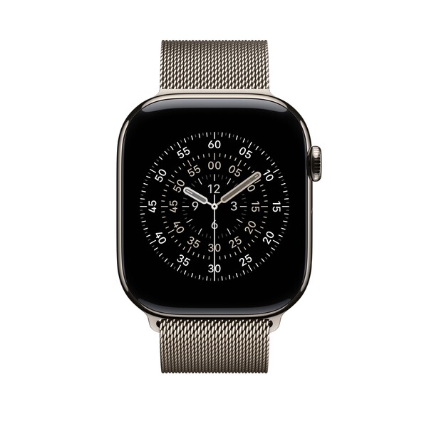 46 mm Milanaise Armband Natur – S/M