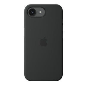 iPhone 17e Silikon Case mit MagSafe – Schwarz