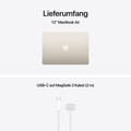 Sie sehen das Produktbild 09 von 13" MacBook Air: Apple M5 Chip mit 10‑Core CPU und 8‑Core GPU, 512 GB SSD - Polarstern 13" MacBook Air: Apple M5 Chip mit 10‑Core CPU und 8‑Core GPU, 512 GB SSD - Polarstern
