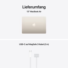 Sie sehen das Produktbild 09 von 13" MacBook Air: Apple M5 Chip mit 10‑Core CPU und 10‑Core GPU, 1 TB SSD - Polarstern 13" MacBook Air: Apple M5 Chip mit 10‑Core CPU und 10‑Core GPU, 1 TB SSD - Polarstern