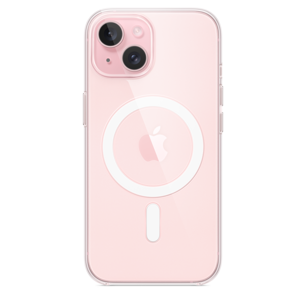 iPhone 15 Clear Case mit MagSafe
