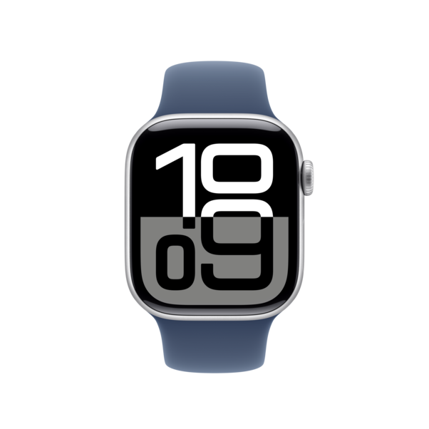 Sie sehen das Produktbild 03 von 42 mm Sportarmband Denim – S/M 42 mm Sportarmband Denim – S/M