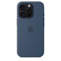 Sie sehen das Produktbild 04 von iPhone 16 Pro Silikon Case mit MagSafe – Denim iPhone 16 Pro Silikon Case mit MagSafe – Denim
