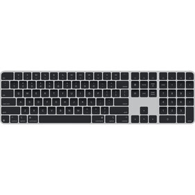 Magic Keyboard mit Touch ID und Ziffern­block für Mac Modelle mit Apple Chip Chip – Englisch (USA) – Schwarze Tasten