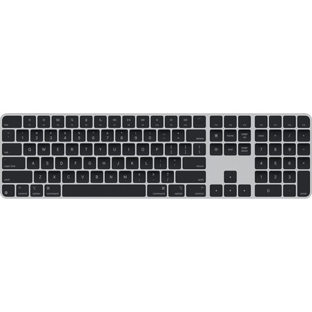Magic Keyboard mit Touch ID und Ziffern­block für Mac Modelle mit Apple Chip Chip – Englisch (USA) – Schwarze Tasten