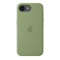 Sie sehen das Produktbild 03 von iPhone 17e Silikon Case mit MagSafe – Hellmoosgrün iPhone 17e Silikon Case mit MagSafe – Hellmoosgrün