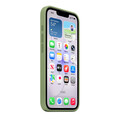 Sie sehen das Produktbild 04 von iPhone 17e Silikon Case mit MagSafe – Hellmoosgrün iPhone 17e Silikon Case mit MagSafe – Hellmoosgrün