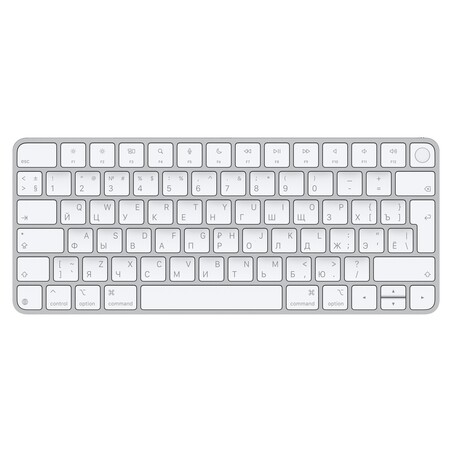 Sie sehen das Produktbild 01 von Magic Keyboard mit Touch ID für Mac Modelle mit Apple Chip – Russisch Magic Keyboard mit Touch ID für Mac Modelle mit Apple Chip – Russisch
