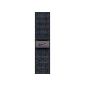 40 mm Nike Sport Loop Schwarz/Blau