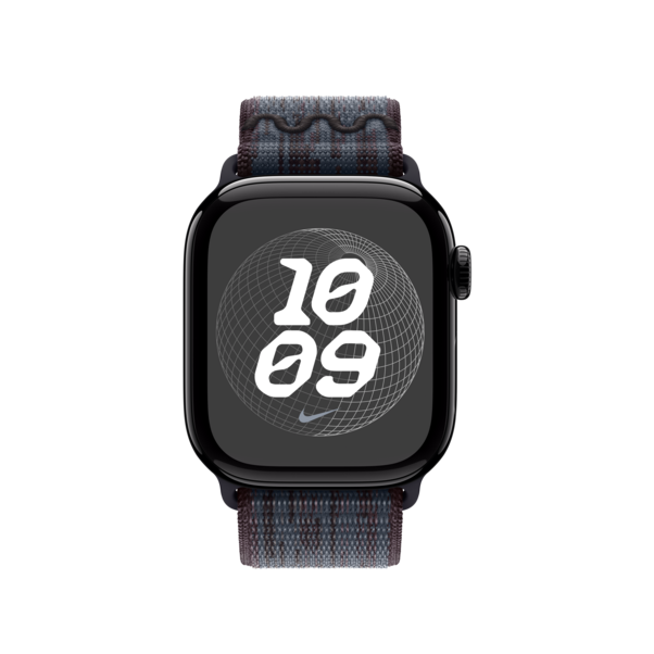 Sie sehen das Produktbild 03 von 40 mm Nike Sport Loop Schwarz/Blau 40 mm Nike Sport Loop Schwarz/Blau