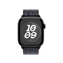 Sie sehen das Produktbild 03 von 40 mm Nike Sport Loop Schwarz/Blau 40 mm Nike Sport Loop Schwarz/Blau