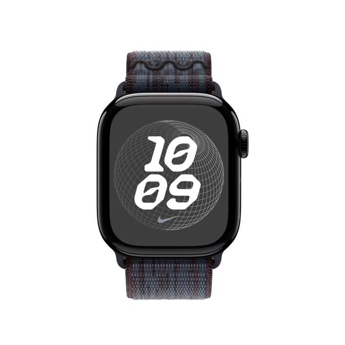 Sie sehen das Produktbild 03 von 40 mm Nike Sport Loop Schwarz/Blau 40 mm Nike Sport Loop Schwarz/Blau