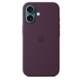 Sie sehen das Produktbild 02 von iPhone 16 Silikon Case mit MagSafe – Pflaume iPhone 16 Silikon Case mit MagSafe – Pflaume