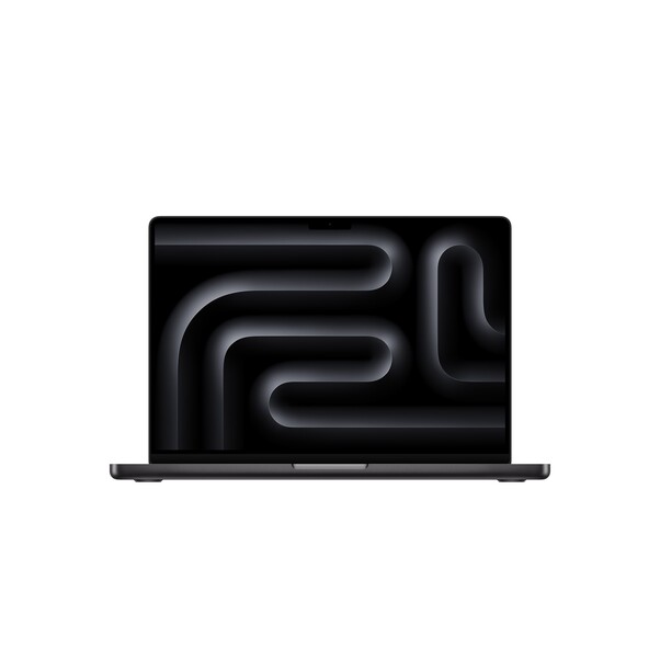 14" MacBook Pro: Apple M4 Chip mit 10‑Core CPU und 10‑Core GPU, 1 TB SSD - Space Schwarz