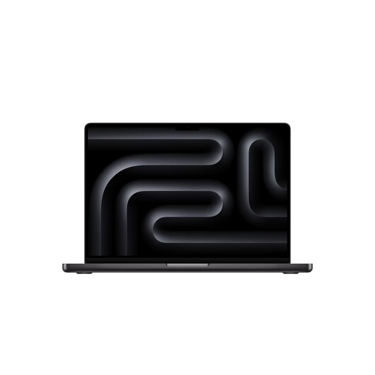 14" MacBook Pro: Apple M4 Chip mit 10‑Core CPU und 10‑Core GPU, 1 TB SSD - Space Schwarz
