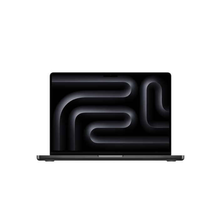 14" MacBook Pro: Apple M4 Chip mit 10‑Core CPU und 10‑Core GPU, 512 GB SSD - Space Schwarz