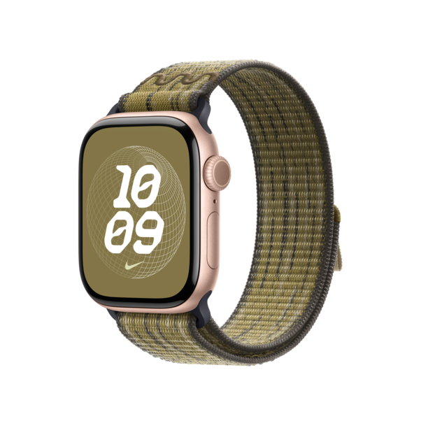 Sie sehen das Produktbild 02 von 42 mm Nike Sport Loop Grün/Grau 42 mm Nike Sport Loop Grün/Grau