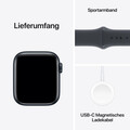 Sie sehen das Produktbild 07 von Apple Watch SE GPS, 40 mm Aluminiumgehäuse Mitternacht, Sportarmband Mitternacht – S/M Apple Watch SE GPS, 40 mm Aluminiumgehäuse Mitternacht, Sportarmband Mitternacht – S/M