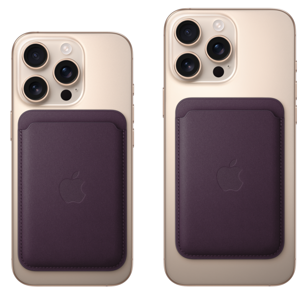iPhone Feingewebe Wallet mit MagSafe – Dunkelgrün