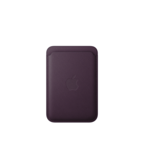 iPhone Feingewebe Wallet mit MagSafe – Brombeere