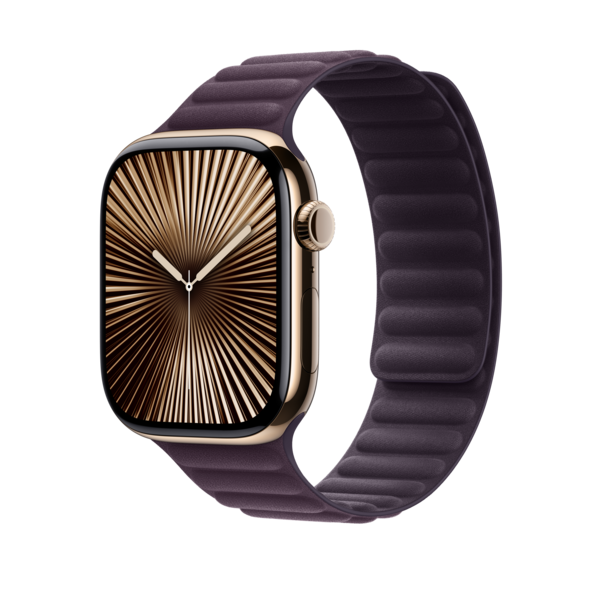 Sie sehen das Produktbild 02 von 46 mm Armband mit Magnetverschluss Brombeere – M/L 46 mm Armband mit Magnetverschluss Brombeere – M/L
