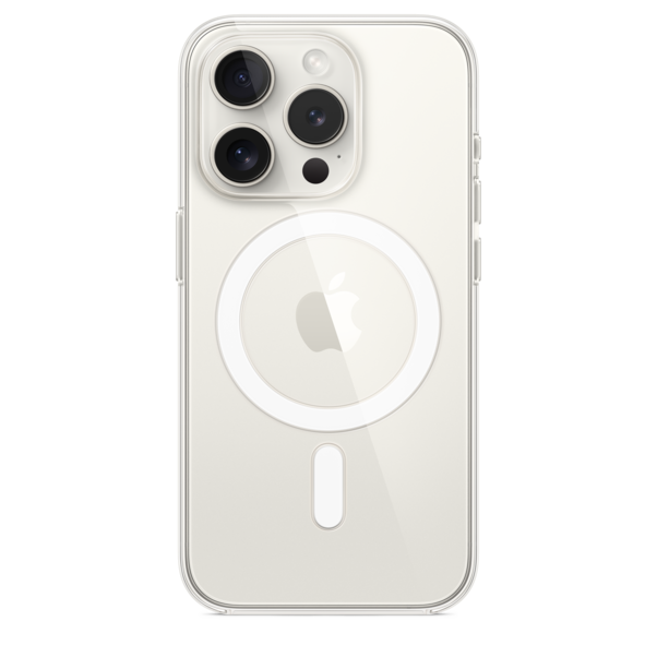iPhone 15 Pro Clear Case mit MagSafe