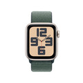 Sie sehen das Produktbild 02 von Apple Watch SE GPS, 40 mm Aluminiumgehäuse Polarstern, Sport Loop Seegrün Apple Watch SE GPS, 40 mm Aluminiumgehäuse Polarstern, Sport Loop Seegrün