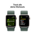 Sie sehen das Produktbild 06 von Apple Watch SE GPS, 40 mm Aluminiumgehäuse Polarstern, Sport Loop Seegrün Apple Watch SE GPS, 40 mm Aluminiumgehäuse Polarstern, Sport Loop Seegrün
