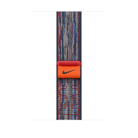 Sie sehen das Produktbild 01 von 46 mm Nike Sport Loop Blau/Rot 46 mm Nike Sport Loop Blau/Rot