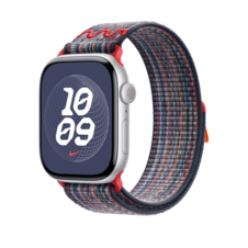 Sie sehen das Produktbild 02 von 46 mm Nike Sport Loop Blau/Rot 46 mm Nike Sport Loop Blau/Rot