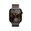 Sie sehen das Produktbild 02 von Apple Watch Series 10 GPS + Cellular, 42 mm Titangehäuse Schiefer, Milanaise Armband Schiefer Apple Watch Series 10 GPS + Cellular, 42 mm Titangehäuse Schiefer, Milanaise Armband Schiefer