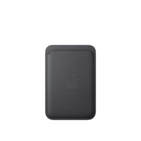 iPhone Feingewebe Wallet mit MagSafe – Schwarz